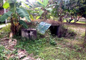 Remaining Viet Cong bunkers in South Vietnam
